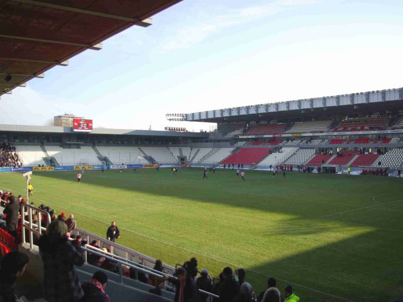 a picture of cracovia stadium