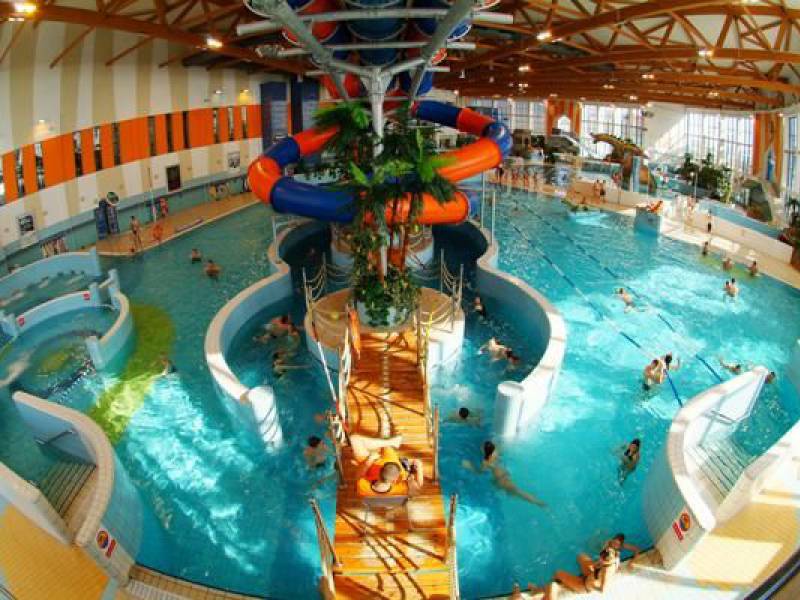 interior view of Krakow water park