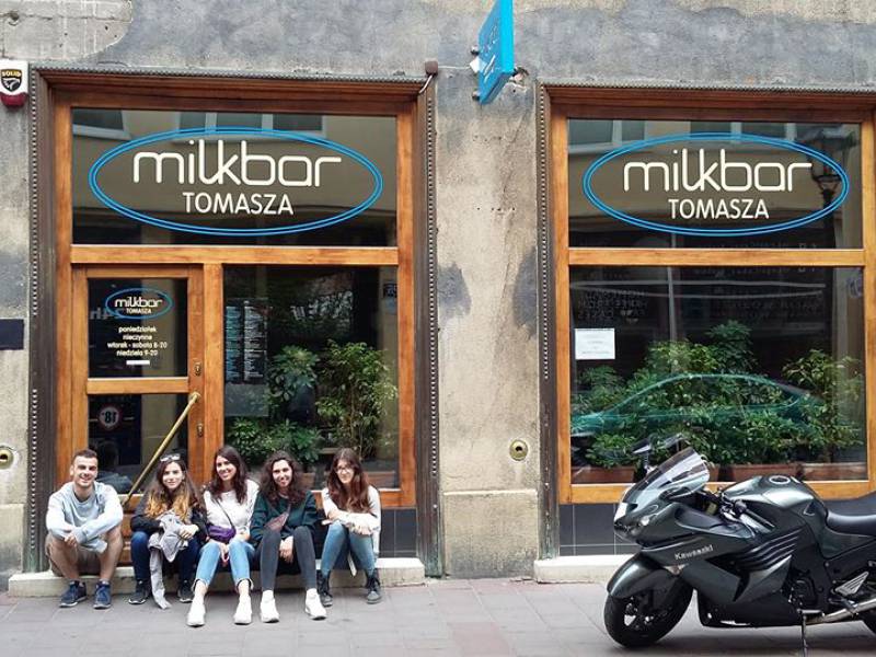 milkbar in krakow