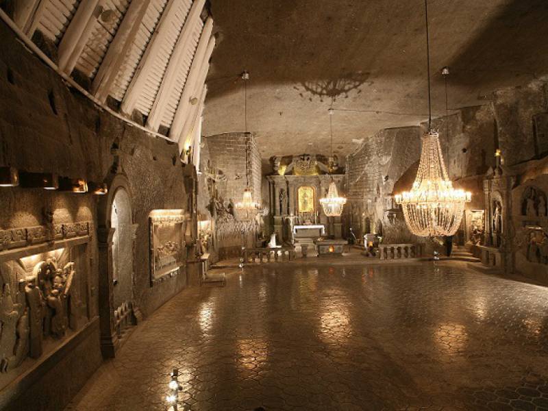 saint kinga chapel at wieliczka